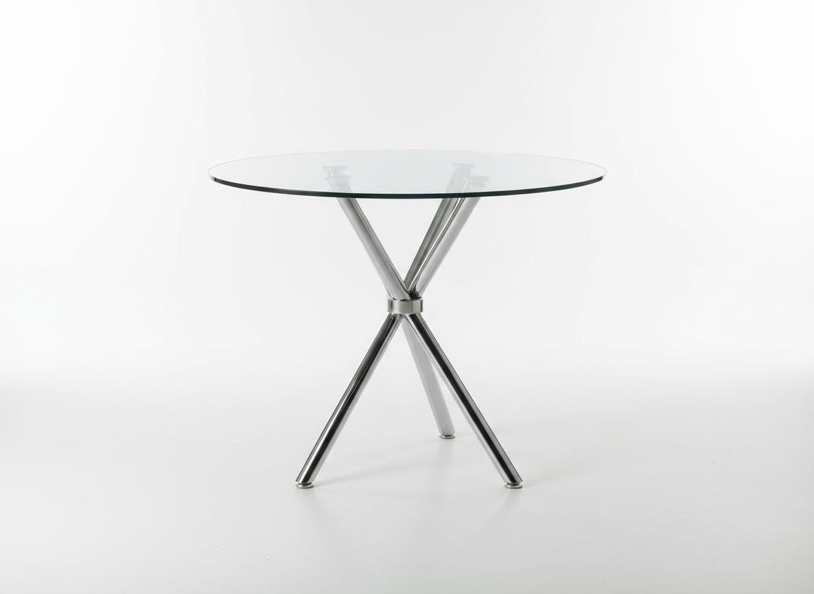 Glass Top Dining Table