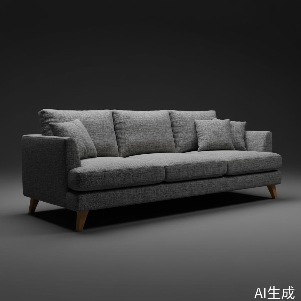 K&K LIVING 3-Seater Sofa Classic