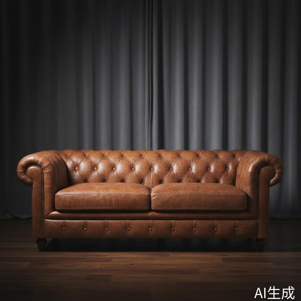 Leather Chesterfield Sofa