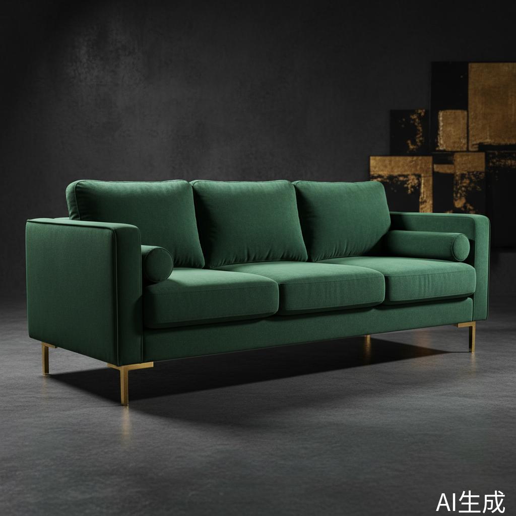 Modern Velvet Sofa